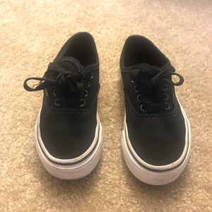 Vans black sneakers 10.5c